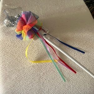 Colorful and sparkly wand